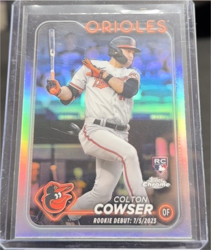 2024 Topps Chrome Update #USC154 Colton Cowser — front