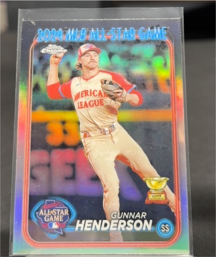 2024 Topps Chrome Update Series - 2024 All-Star Game #ASGC-5 Gunnar Henderson — front