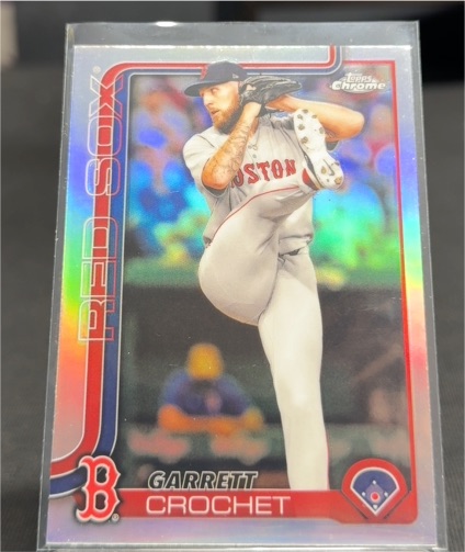 2025 Topps Chrome #264 Garrett Crochet — front