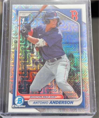 2024 Bowman Chrome #BCP-20 Antonio Anderson — front