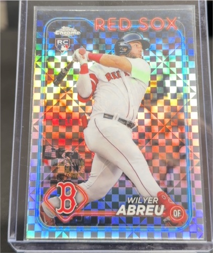 2024 Topps Chrome #165 Wilyer Abreu — front
