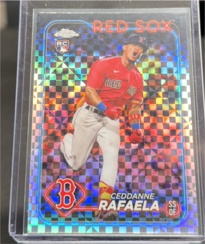 2024 Topps Chrome #313 Ceddanne Rafaela — front