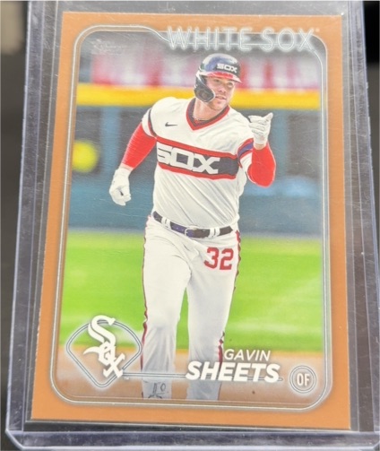 2024 Topps #629 Gavin Sheets — front