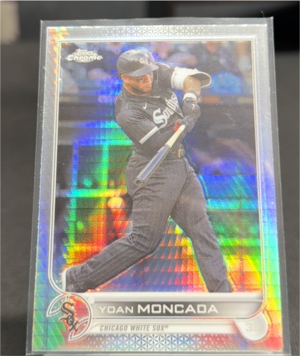 2022 Topps Chrome #127 Yoan Moncada — front