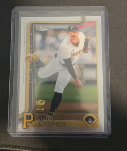 2025 Topps Chrome #300 Paul Skenes — front