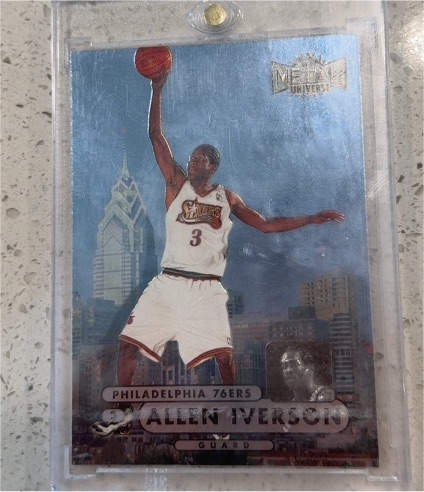 1997-98 Skybox Metal Universe #26 Allen Iverson — front