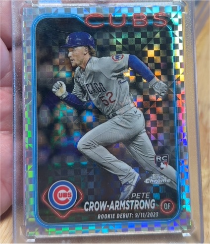 2024 Topps Chrome #16 Pete Crow-Armstrong — front