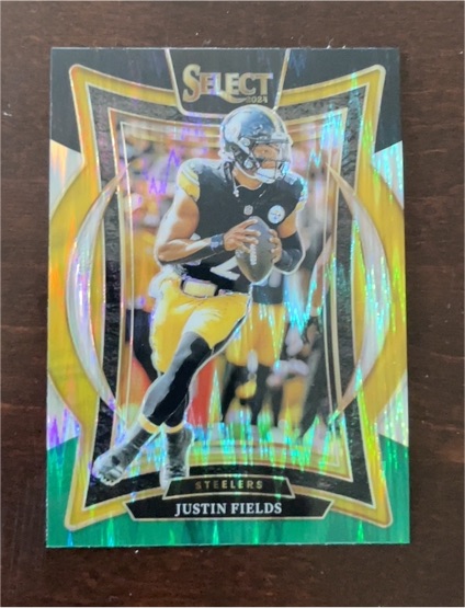 2024 Panini Select Concourse #74 Justin Fields — front