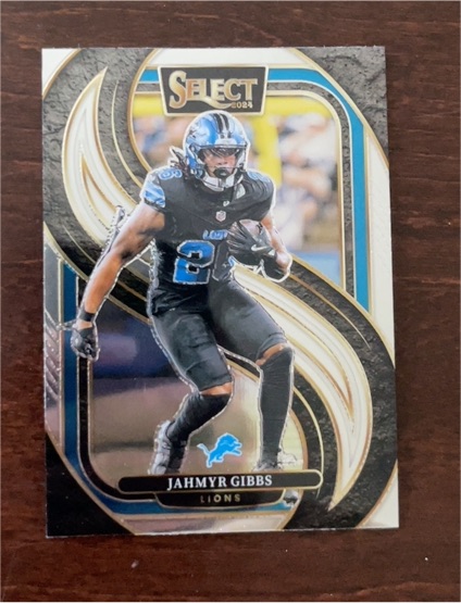 2024 Panini Select Premier Level #163 Jahmyr Gibbs — front
