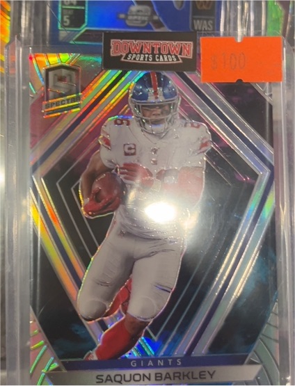 2024 Panini Select Downtown #5 Saquon Barkley — front