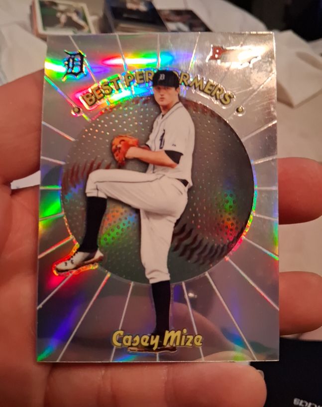 2018 Bowman's Best #98BP-CM Casey Mize — front