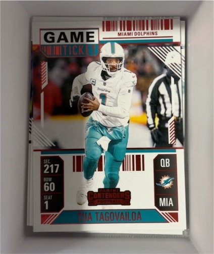 2024 Panini Contenders #61 Tua Tagovailoa — front