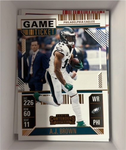 2024 Panini Contenders #81 A.J. Brown — front