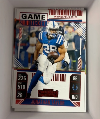 2024 Panini Contenders #43 Jonathan Taylor — front