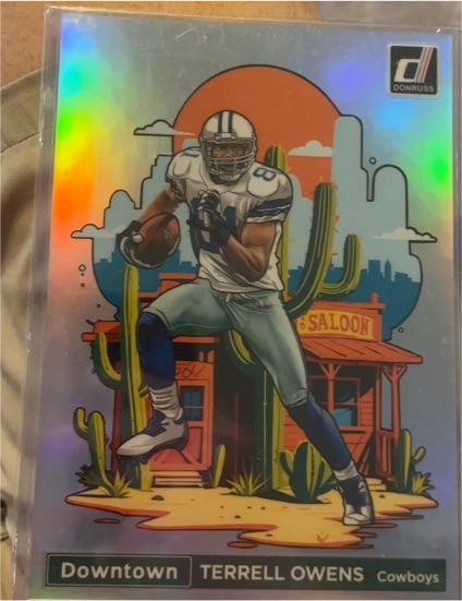 2024 Panini Donruss #8 Terrell Owens Downtown — front