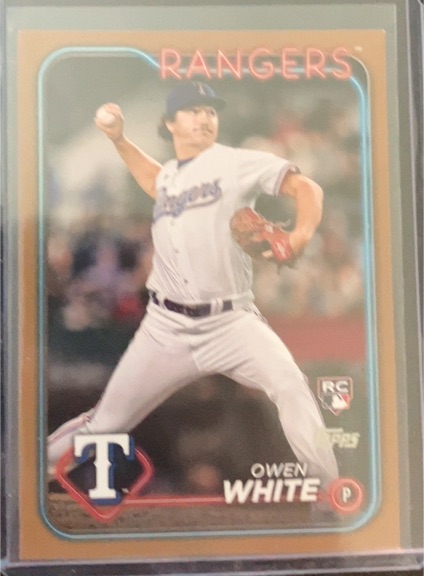 2024 Topps Series 1 #5 Owen White — front