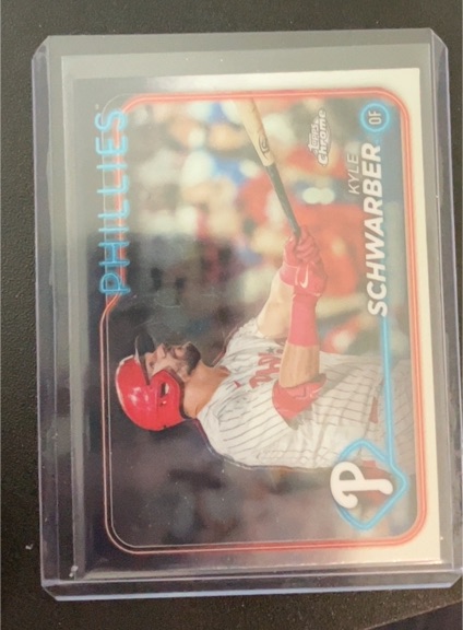 2024 Topps Chrome #71 Kyle Schwarber — front