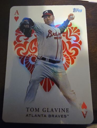 2023 Topps Series 1 All Aces #AA-14 Tom Glavine — front