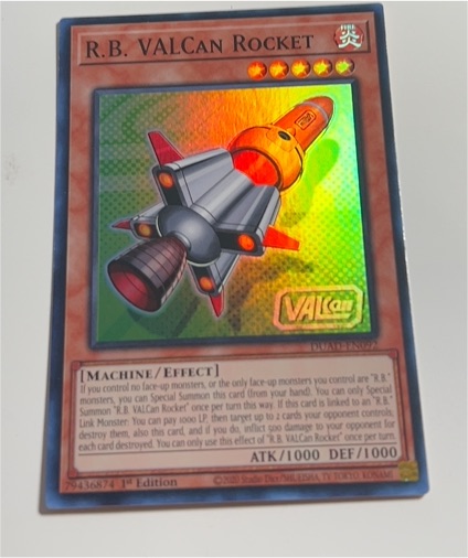 2013 Yu-Gi-Oh! Duelist's Advance #DUAD-EN092 R.B. VALCan Rocket — front