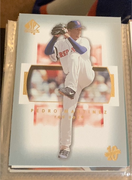 2003 Upper Deck SP Authentic #25 Pedro Martinez — front