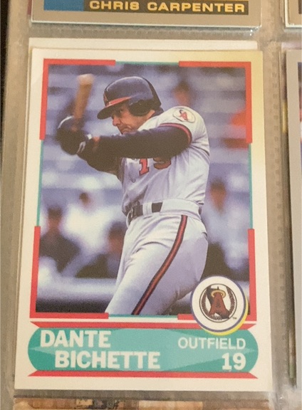 1990 Score Young Superstars II #19 Dante Bichette — front