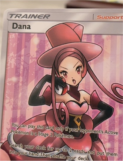2019 Pokemon Sun & Moon Team Up #173 Dana — front