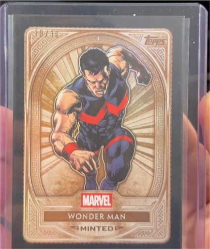 2025 Topps Marvel Mint #33 Wonder Man Bronze — front