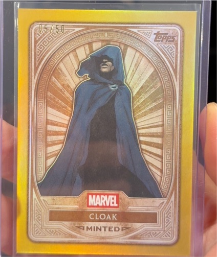 2025 Topps Marvel Mint #30 Cloak — front