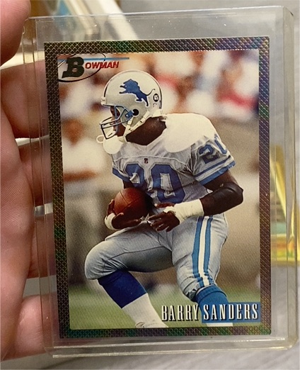 1993 Bowman #140 Barry Sanders — front