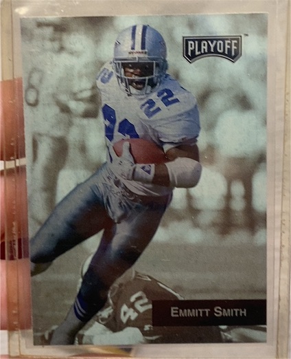 1993 Playoff #10 Emmitt Smith — front