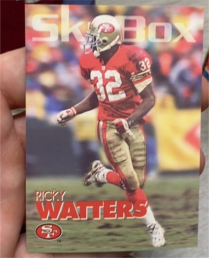 1993 SkyBox Impact #299 Ricky Watters — front