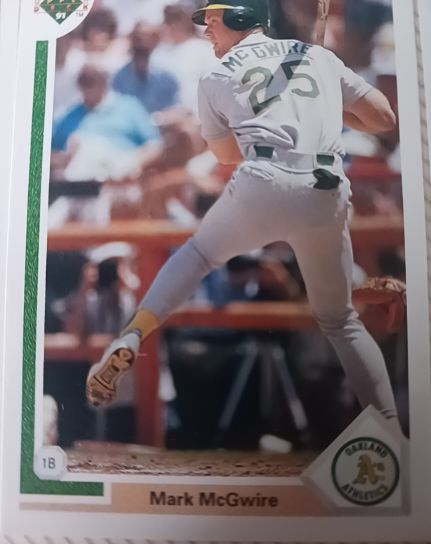 1991 Upper Deck #174 Mark McGwire — front
