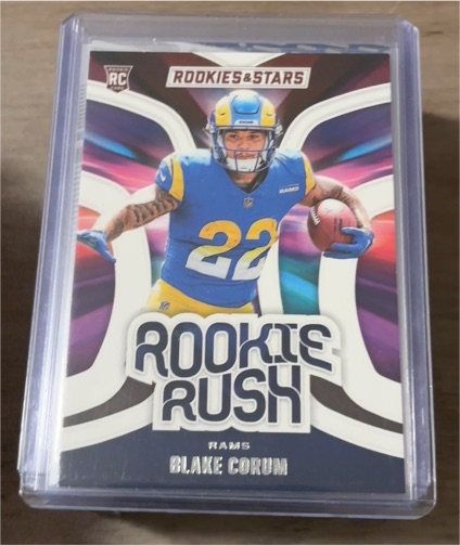 2024 Panini Rookies & Stars Rookie Rush #RR-BCM Blake Corum — front