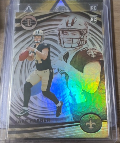 2023 Panini Illusions #80 Jake Haener Rookie Card — front