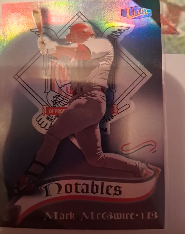 1998 Fleer Ultra #7N Mark McGwire Notables — front