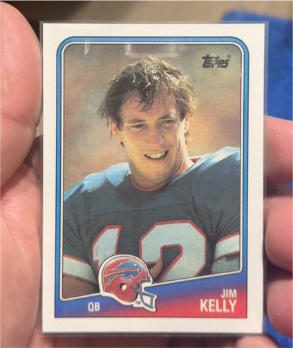 1988 Topps #221 Jim Kelly — front