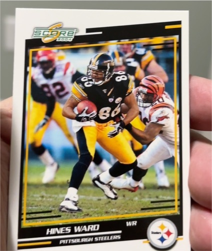 2004 Score #251 Hines Ward — front