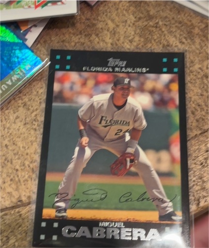 2007 Topps #50 Miguel Cabrera — front