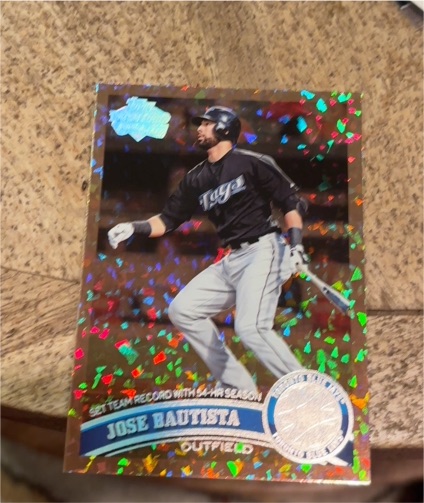 2011 Topps Diamond Anniversary #DA-7 Jose Bautista — front