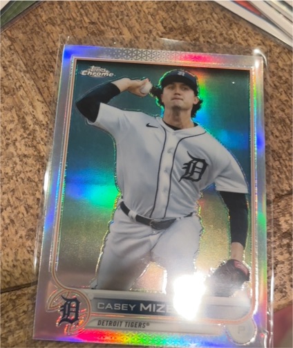 2022 Topps Chrome #162 Casey Mize — front