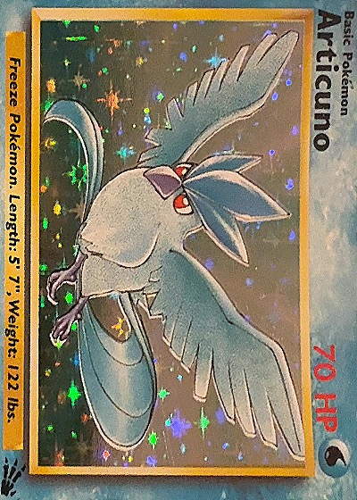 1999 Topps Pokemon Movie Edition #70 Articuno — front