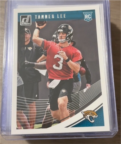 2018 Donruss #383 Tanner Lee — front