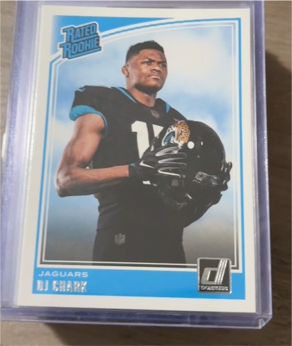 2018 Panini Donruss #315 DJ Chark Rated Rookie — front