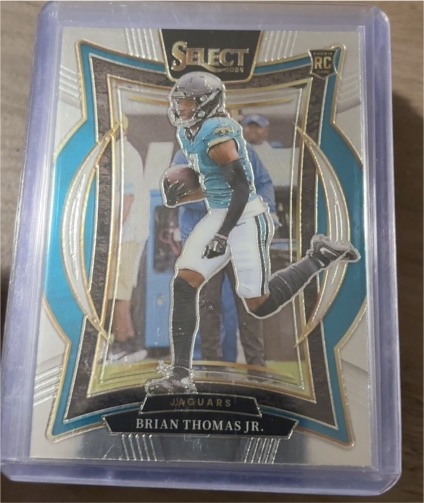 2024 Panini Select #91 Brian Thomas Jr. — front