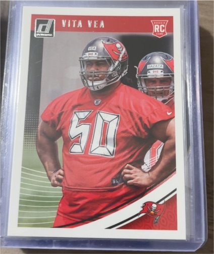 2018 Donruss #354 Vita Vea — front