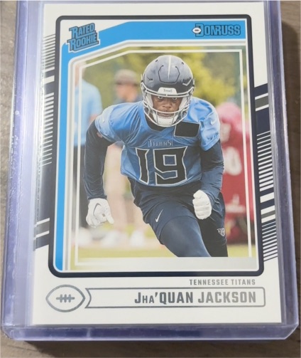 2024 Panini Donruss #396 Jha'Quan Jackson — front
