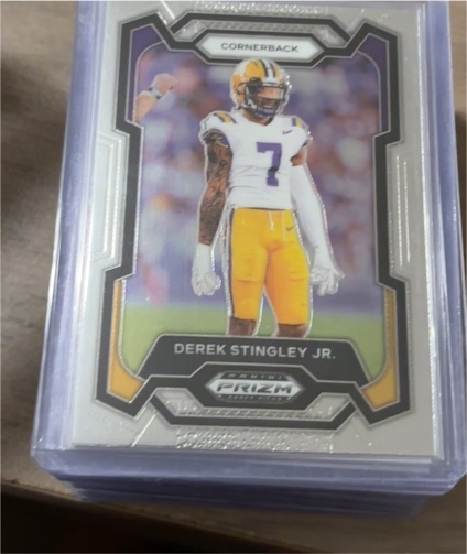 2024 Panini Prizm Draft Picks #53 Derek Stingley Jr. — front