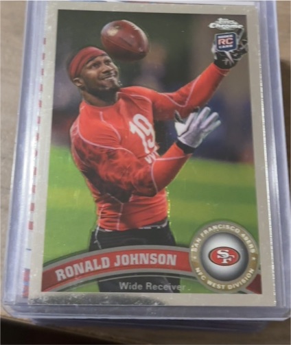 2011 Topps Chrome #204 Ronald Johnson — front