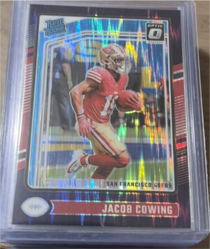 2024 Donruss Optic #236 Jacob Cowing — front