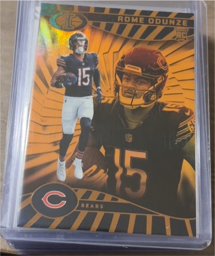 2024 Panini Illusions #14 Rome Odunze Rookie — front